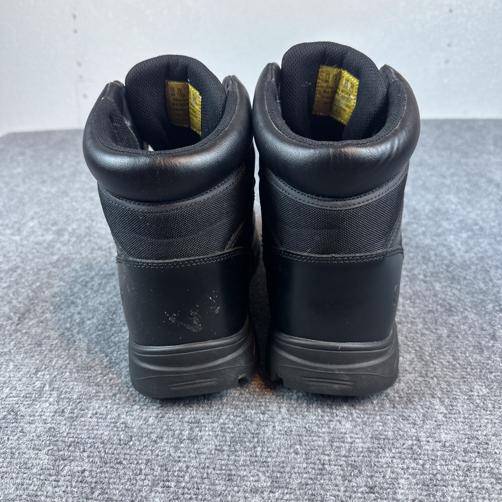 Skechers Men's 13 Work‎ Relaxed Fit Wascana Benen WP Tactical HydroGuard Boots - Picture 4 of 8